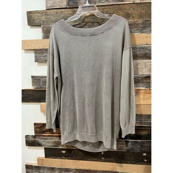 Barefoot dreams NWT drapeback tunic sweater oversized relax fit sz S - Picture 1 of 8